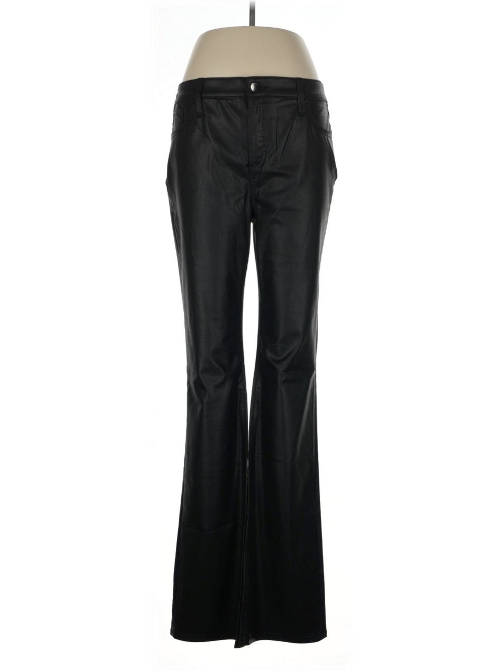 Chico's Leather Look Pants, Size 10/1.5
